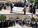 تجمع خانواده بزرگ دانشگاه زابل در حمایت از دانشجویان حامی جبهه مقاومت