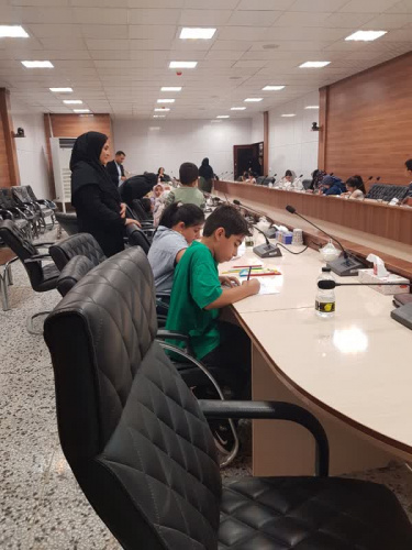 برگزاری مسابقه نقاشی با موضوع دفاع مقدس