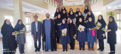 Ceremony commemorating the birth of Holy Hazrat Fatima and honoring the women of the Faculty of Agriculture