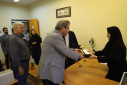 گزارش مصور حضور ریاست محترم دانشگاه در دانشکده کشاورزی و تجلیل از اعضای هیئت علمی ارتقایافته به مرتبه استادی در  جلسه هیات ممیزه  دانشگاه