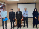 جلسه دفاع از پایان نامه کارشناسی ارشد جناب آقای عزیز اسماعیلی باروجی در مقطع کارشناسی ارشد مطالعات معماری ایران