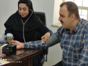 بمناسبت هفته ملی دیابت مرکز بهداشت دانشگاه با همکاری مرکز بهداشت شهرستان زابل جهت غربالگری