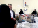 حضور سرزده معاون محترم دانشجویی بمناسبت روز زن و اهدایی گل به همکاران گرامی این حوزه