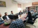 برگزاری جلسه آقای دکتر چاری معاون محترم دانشجویی با مدیران محترم حوزه در محل معاونت دانشجویی  مورخه ۲۶ بهمن ماه سال ۱۴۰۴