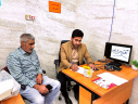 گزارش تصویری از تست قندخون (ناشتا) و کنترل فشار خون بمناسبت هفته سلامت برای کارکنان و اعضای هیات علمی