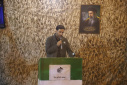گزارش تصویری از برگزاری مراسم  بیعت با رهبر انقلاب اسلامی آیت الله امام سید مجتبی خامنه ای «حفظه الله» و تجدید پیمان با رهبر شهید انقلاب حضرت آیت الله سید علی خامنه ای «رضوان الله علیه»و حمایت از رزمندگان اسلام، توسط حوزه معاونت دانشجویی