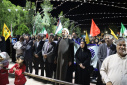 گزارش تصویری تجمع خانواده دانشگاه زابل در سایت قدیم دانشگاه به سمت پارک یعقوب لیث بابت پشتیبانی و  دعا برای پیروزی جبهه مقاومت و سربلندی میهن عزیزمان با حضور ریاست محترم دانشگاه و هیات همراه