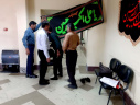 نصب پارچه مشکی به مناسبت  فرارسیدن ماه محرم درحوزه  معاونت دانشجویی