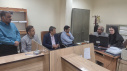 حضور ریاست محترم دانشگاه آقای دکتر رکوعی و مدیر محترم برنامه، بودجه و تحول اداری آقای دکتر صالحی سربیژن در اداره وام رفاه دانشجویی معاونت دانشجویی به منظور بررسی روند پرداخت وام های دانشجویی