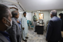 بازدید سرزده ریاست محترم دانشگاه آقای دکتر رکوعی و معاون محترم فرماندار آقای مهندس سلیمانی بهمراه هیات همراه از سلف‌سرویس دانشگاه، با هدف بررسی کیفیت ارائه خدمات سلف سرویس دانشگاه و رسیدگی به مشکلات دانشجویان