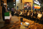 گزارش تصویری از برگزاری مراسم  بیعت با رهبر انقلاب اسلامی آیت الله امام سید مجتبی خامنه ای «حفظه الله» و تجدید پیمان با رهبر شهید انقلاب حضرت آیت الله سید علی خامنه ای «رضوان الله علیه»و حمایت از رزمندگان اسلام، توسط حوزه معاونت دانشجویی