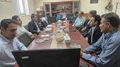 برگزاری جلسه معاون محترم دانشجویی جناب آقای دکتر چاری با مدیران شرکت  تعاونی  مصرف دانشگاه مورخ ۱۴۰۵/۰۳/۰۴  روز دوشنبه