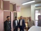 بازدید معاونت محترم امور دانشجویی آقای دکتر چاری ، مدیر محترم امور پشتیبانی دکتر نخزری ومدیر محترم امور خوابگاه آقای مهندس میر ازخوابگاه فاطمیه ۲