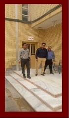 بازدید مدیر و معاون مدیر امور دانشجویی از خوابگاه ها