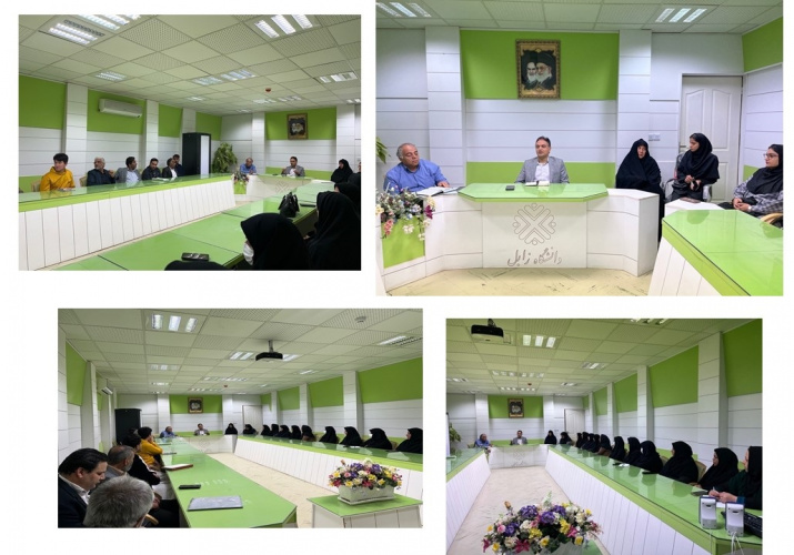 برگزاری جلسه مدیر محترم امور دانشجویی با کارکنان گرامی خوابگاه های دانشجویی