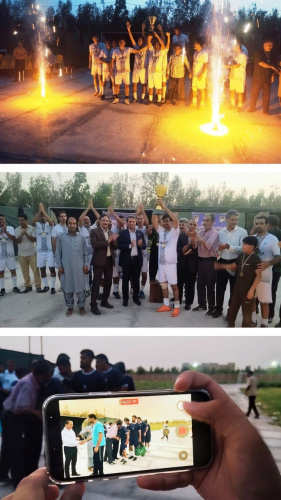 برگزاری مسابقات فوتبال گرامیداشت رهبر شهید و شهدای جنگ رمضان