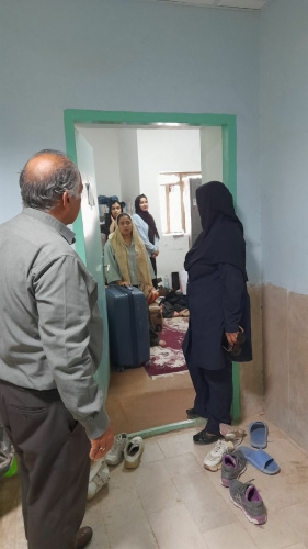 بازدید  مدیر محترم امور خوابگاهها آقای مهندس میر از بررسی وضعیت اسکان دانشجویان شهریور ماه ۱۴۰۵
