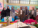 حضوردانش آموزان دبستان پسرانه درافتتاحیه ی جشنواره جابربن حیان اردیبهشت ۱۴۰۴