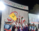 حضور دانش آموزان و کادر دبستان دانش دانشگاه زابل در مراسم «شب‌های میثاق و بیعت»در راستای تجدید میثاق با آرمان‌های رهبر شهید و بیعت با رهبر جدید فرزانه انقلاب آیت الله سید مجتبی خامنه ای «حفظ الله»
