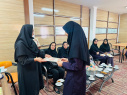 تجلیل از دانش آموزان دخترانه متوسطه اول که موفق به کسب رتبه‌های ارزشمند دردوازدهمین دوره جشنواره نوجوان خوارزمی