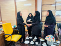 تجلیل از دانش آموزان دخترانه متوسطه اول که موفق به کسب رتبه‌های ارزشمند دردوازدهمین دوره جشنواره نوجوان خوارزمی