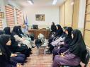 تجلیل از دانش آموزان دخترانه متوسطه اول که موفق به کسب رتبه‌های ارزشمند دردوازدهمین دوره جشنواره نوجوان خوارزمی