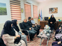 تجلیل از دانش آموزان دخترانه متوسطه اول که موفق به کسب رتبه‌های ارزشمند دردوازدهمین دوره جشنواره نوجوان خوارزمی