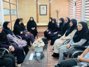 تجلیل از دانش آموزان دخترانه متوسطه اول که موفق به کسب رتبه‌های ارزشمند دردوازدهمین دوره جشنواره نوجوان خوارزمی