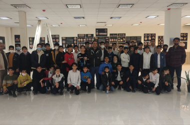 بازدید دانش آموزان مدارس دانشگاه زابل از نمایشگاه آثار باستانی شهر سوخته