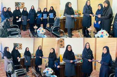 تقدیر از دانش آموزان برتر شهرستانی دبیرستان دخترانه (متوسطه دوم) دانشگاه زابل