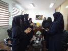 تجلیل از مدیر دبیرستان دخترانه(متوسطه دوم) به پاس کسب رتبه برتر میانگین امتحانات نهایی
