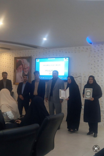 درخشش معلم دبستان پسرانه در پویش آیات مهربانی