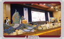 A video report of holding a national ceremony commemorating Hakim Abulqasem Ferdowsi and preserving the Persian language