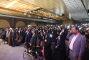 A passionate celebration of Student Day at Zabol University with the presence of students, professors, staff, and provincial officials