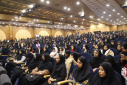 A passionate celebration of Student Day at Zabol University with the presence of students, professors, staff, and provincial officials