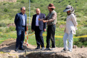 Implementation of the Zabol University's external project to determine the area and boundaries of the Dinarzari historical site in Garmeh city