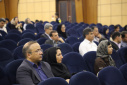Holding a ceremony to honor educational leaders at the University of Zabol