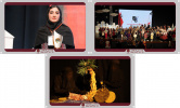 The brilliance of the Secretary of the Academic Society of Drama and a student of the Department of Performing Arts at the University of Zabol at the Performing Arts Festival of the Center for Intellectual Development of Children and Adolescents