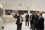 Dr. Shalchi, Deputy Minister of Culture and Social Affairs, along with the Vice Presidents of the Eighth Region Universities, visited the permanent exhibition of photographs of the Burnt City, a myth that became history.