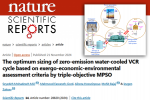 Publishing an article about an innovative system for utilizing wind energy along with a cold storage process in the prestigious journal Scientific Reports