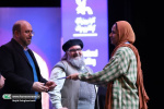 The brilliance of a performing arts student and secretary of the Zabol University Theater Center at the International Storytelling Festival