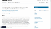 Publishing an article by researchers at Zabol University in the journal Scientific Reports, a subsidiary of Nature Publishing Group