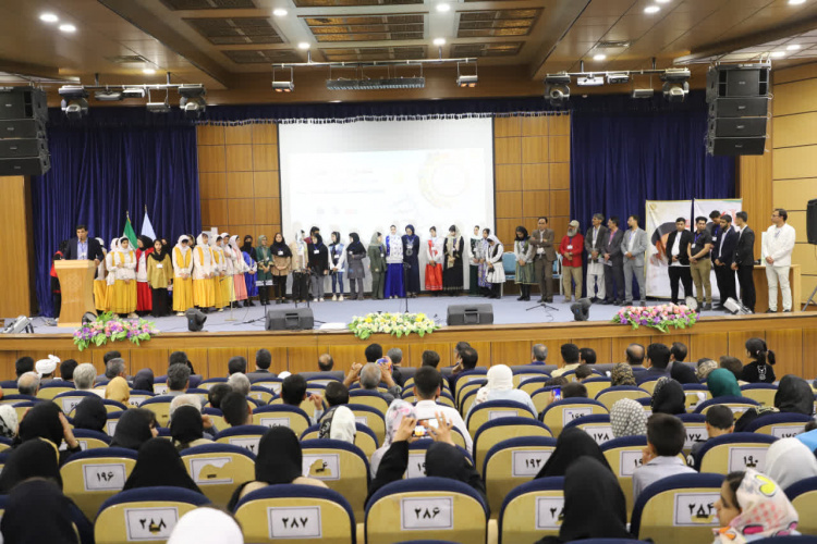 The second talent search festival from school and neighborhood to community was held at the University of Zabol
