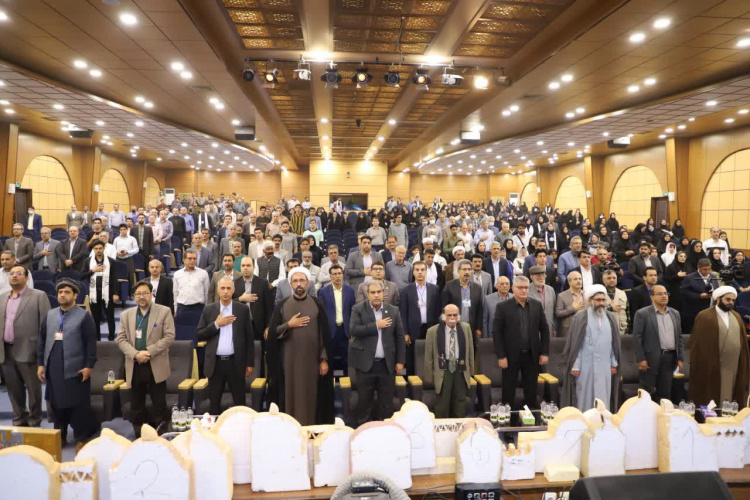 A video report of holding a national ceremony commemorating Hakim Abulqasem Ferdowsi and preserving the Persian language