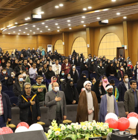 گزارش تصویری از برگزاری جشن میلاد حضرت زهرا(س) و گرامیداشت روز زن در دانشگاه
