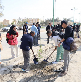آیین درختکاری در دانشگاه زابل