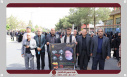 حضور دانشگاهیان دانشگاه زابل در مراسم تشییع و وداع با پیکر رییس جمهور شهید