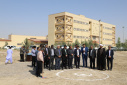کلنگ زنی مجموعه چندمنظوره، تحقیقاتی، ورزشی، آموزشی و توسعه دانشکده تربیت بدنی و افتتاح مجموعه ورزشی روباز دانشگاه زابل با حضور دکتر شالچی معاون فرهنگی و اجتماعی وزارت عتف