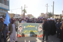 گزارش تصویری حضور جامعه دانشگاهی دانشگاه زابل در مراسم یوم الله ۱۳ آبان