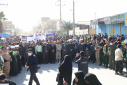 گزارش تصویری حضور جامعه دانشگاهی دانشگاه زابل در مراسم یوم الله ۱۳ آبان